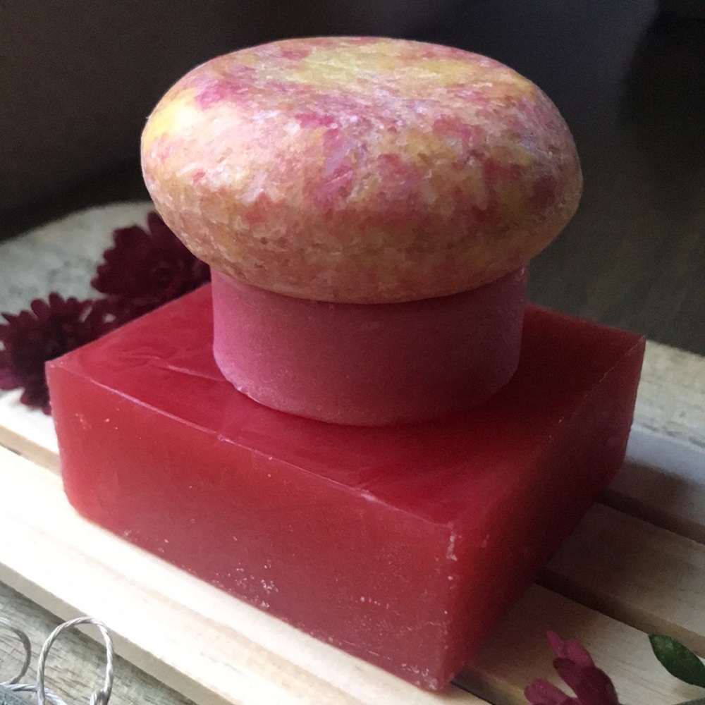 VEGAN GLYCERIN BAR SOAP & SHAMPOO AND CONDITIONER Bundle / Mountain Mom Soap Co - Picture 7 of 10